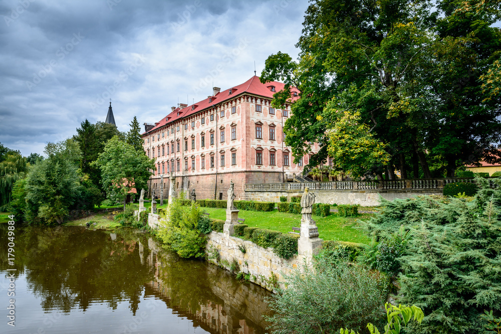 Czech castle Libochovice