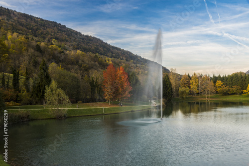 Lac de la Mirande - Allevard - Isère.