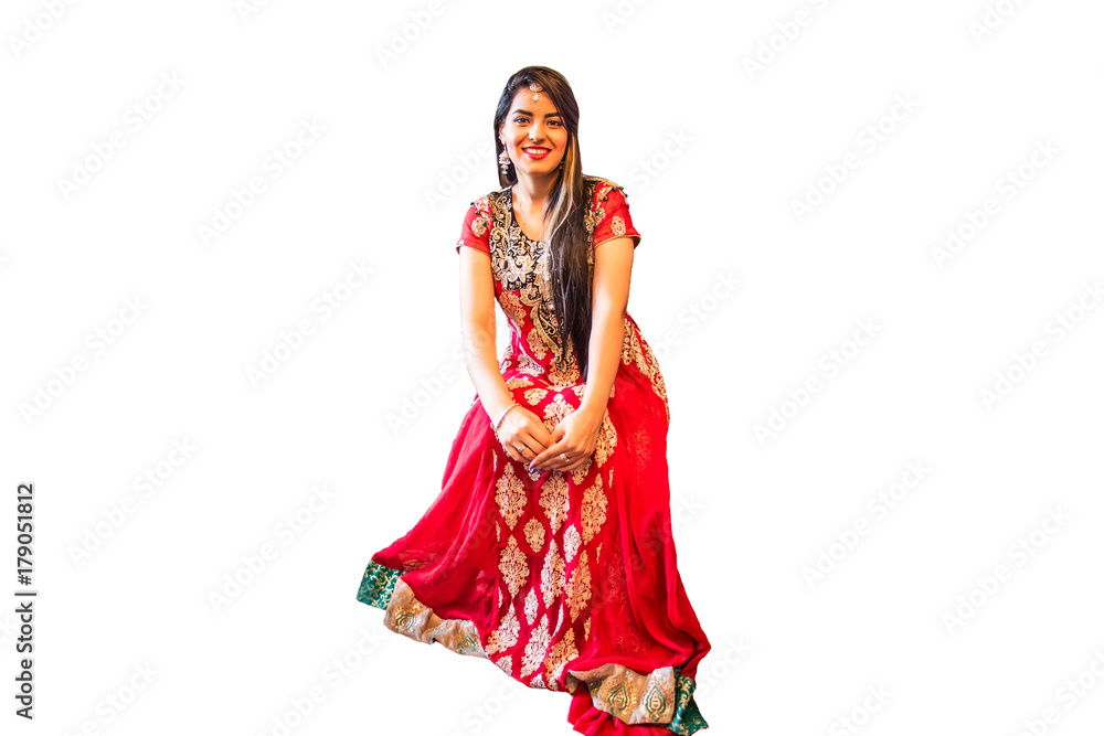girl in indian dress