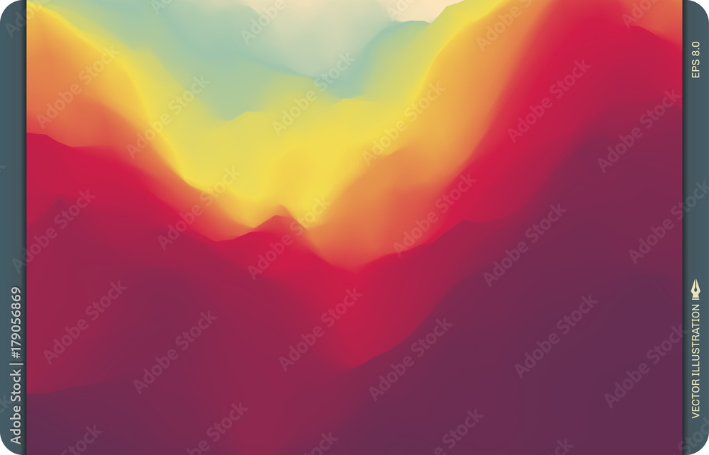 Colorful abstract background. Design template. Modern pattern. Vector illustration for your design.