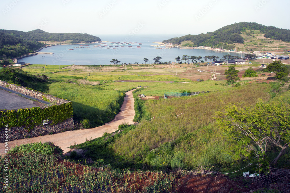 Sea Farm, in CHEONGSANDO ISLAND, KOREA
