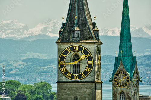 Churches, Zurich, Switzerland