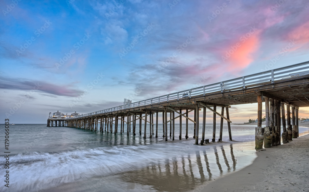 Obraz premium malibu pier