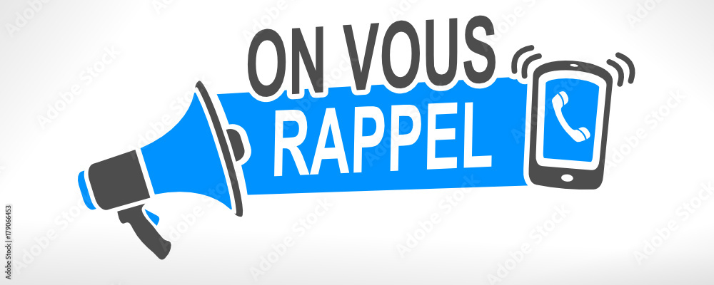 on vous rappel sur mégaphone on vous rappel sur mégaphone