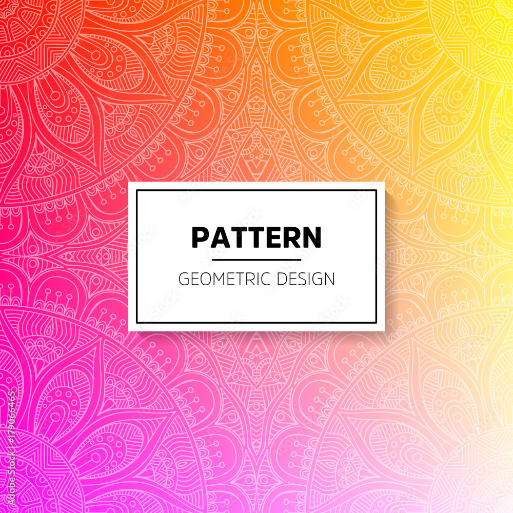 Indian floral luxury ornament pattern. Indian floral luxury ornament pattern.