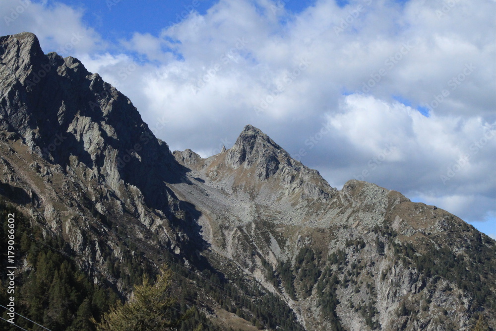 Sasso Bianco und Sasso Canale, erste Kletterziel in den Adula-Alpen oberhalb des Comer Sees