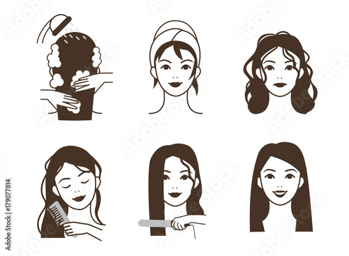 Hair straightening