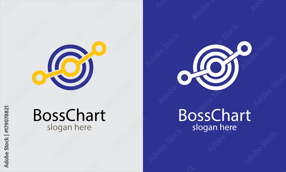 Fototapeta premium Chat Vector Logo