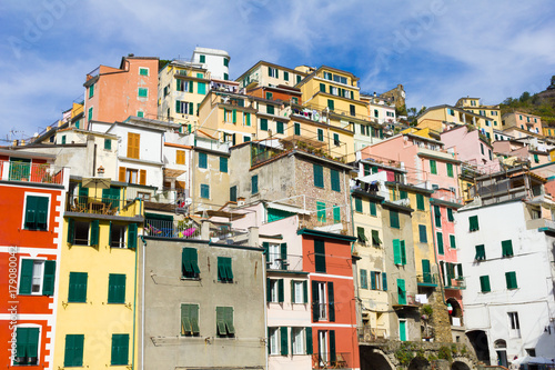 Riomaggiore in Cinque Terre, Italy