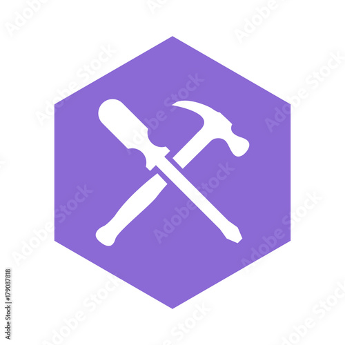 Logo artisan violet
