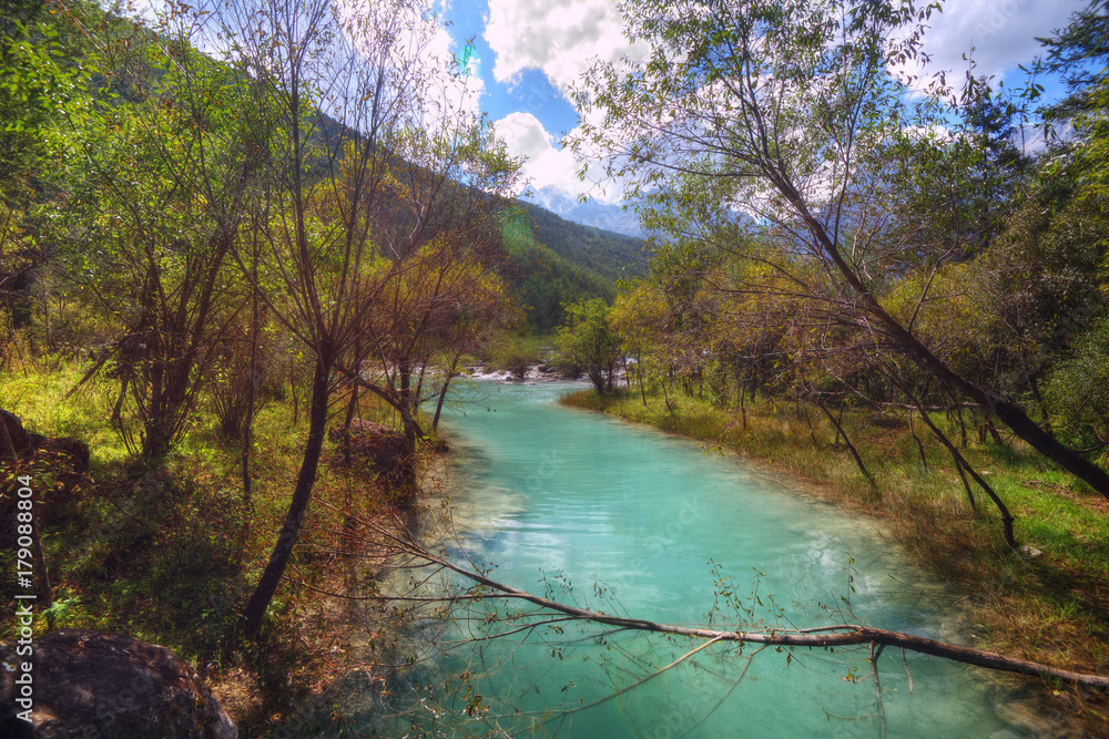 Obraz premium Yuye Lake