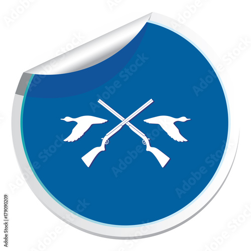 Hunting club logo icon