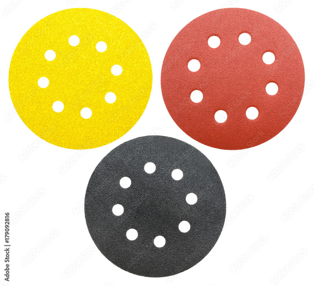 perforated abrasive wheels, isolated perforated abrasive wheels, isolated