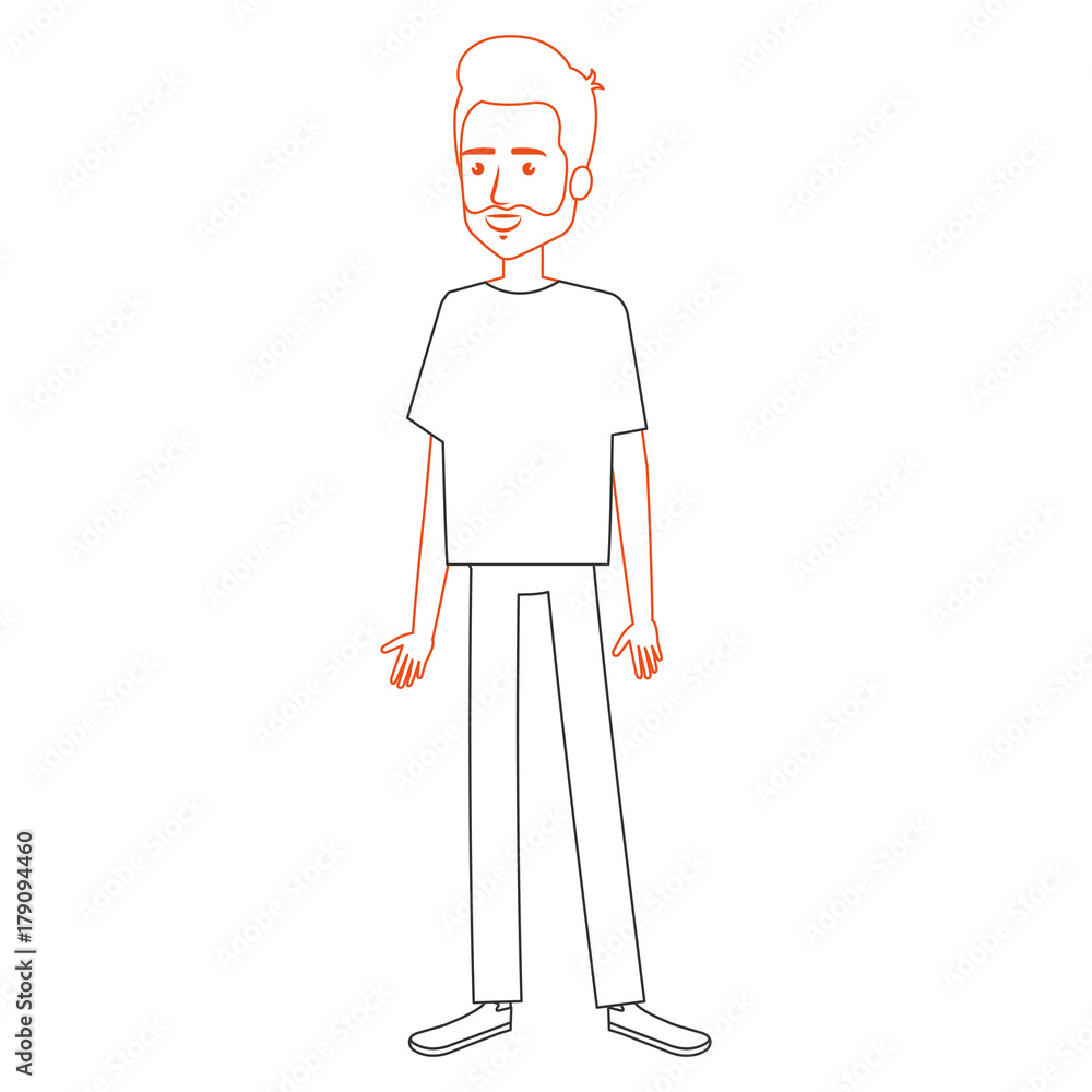 young man avatar character vector illustration design young man avatar character vector illustration design