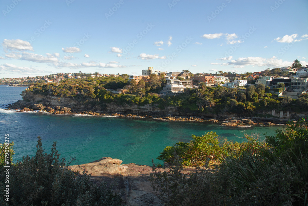 Gordons bay on the coastal walk in Sydney