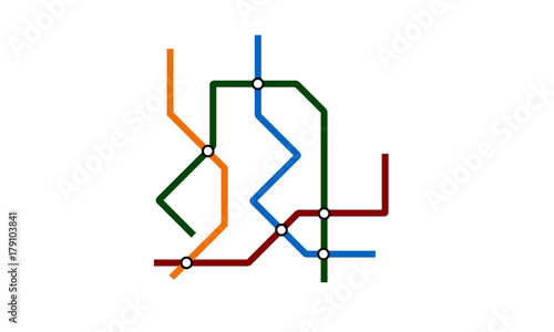 Metro, Subway Map 