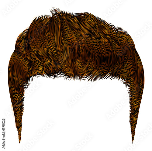 trendy stylish man hairs ginger colour.
beauty style.high hair styling .
