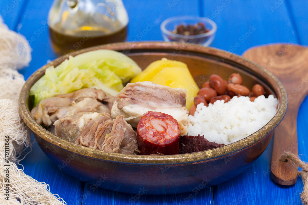 typical portuguese dish cozido a portuguesa typical portuguese dish cozido a portuguesa
