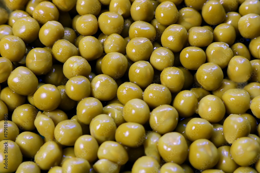 green canned peas green canned peas