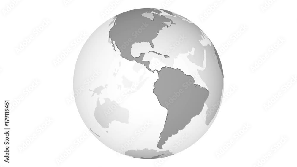 Clean Minimal Earth Seamless Loop Clean Minimal Earth Seamless Loop