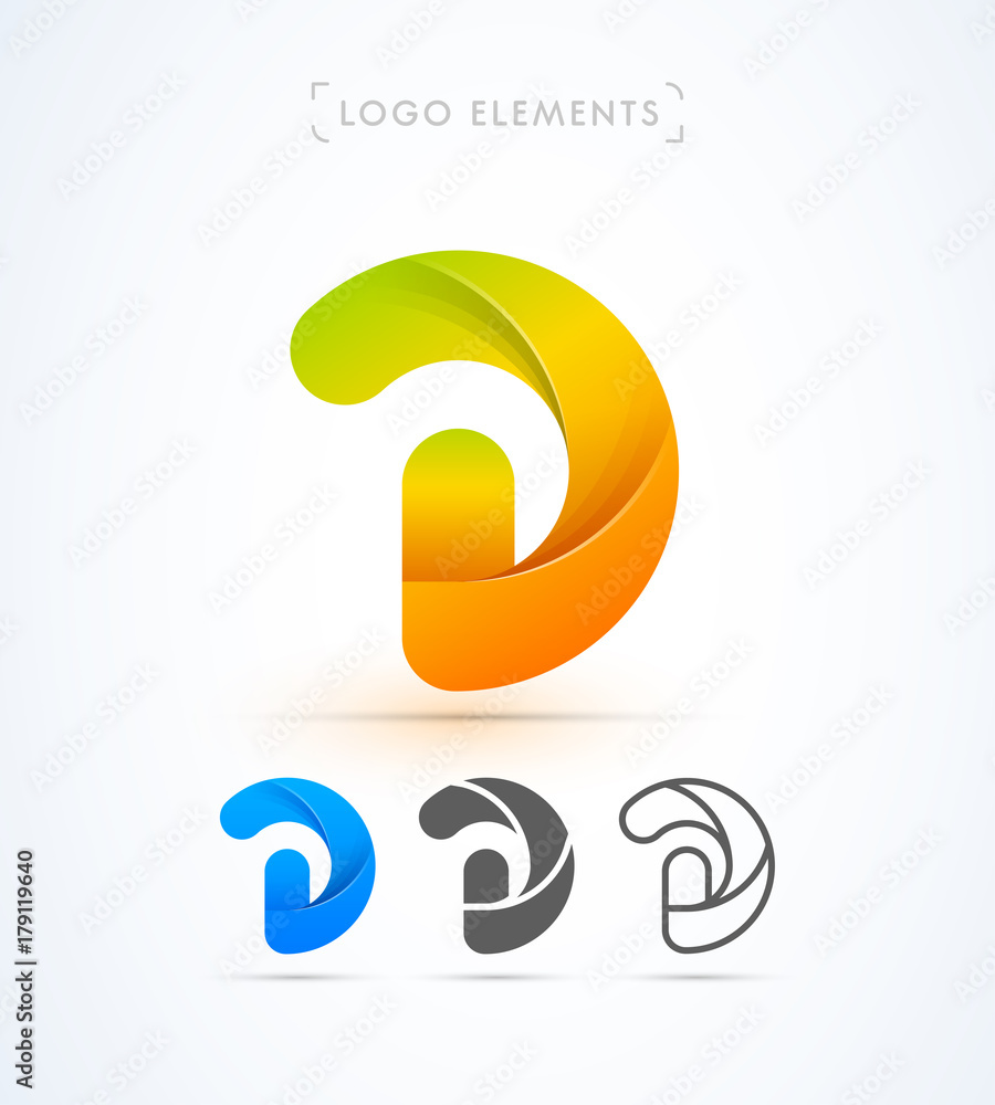 Swirl letter D logo template. Material design, flat, line-art styles. Company symbol or app icon Stock-Vektorgrafik | Adobe Stock Swirl letter D logo template. Material design, flat, line-art styles. Company symbol or app icon Stock-Vektorgrafik | Adobe Stock