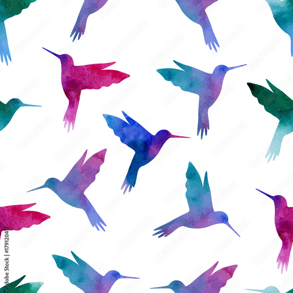 Fototapeta premium Seamless pattern beautiful