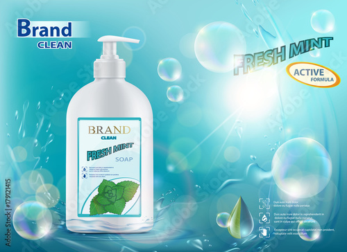 hygienic soap with mint