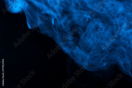 Blue Smoky Background