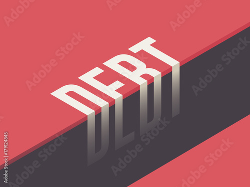 Debt concept vector illustration