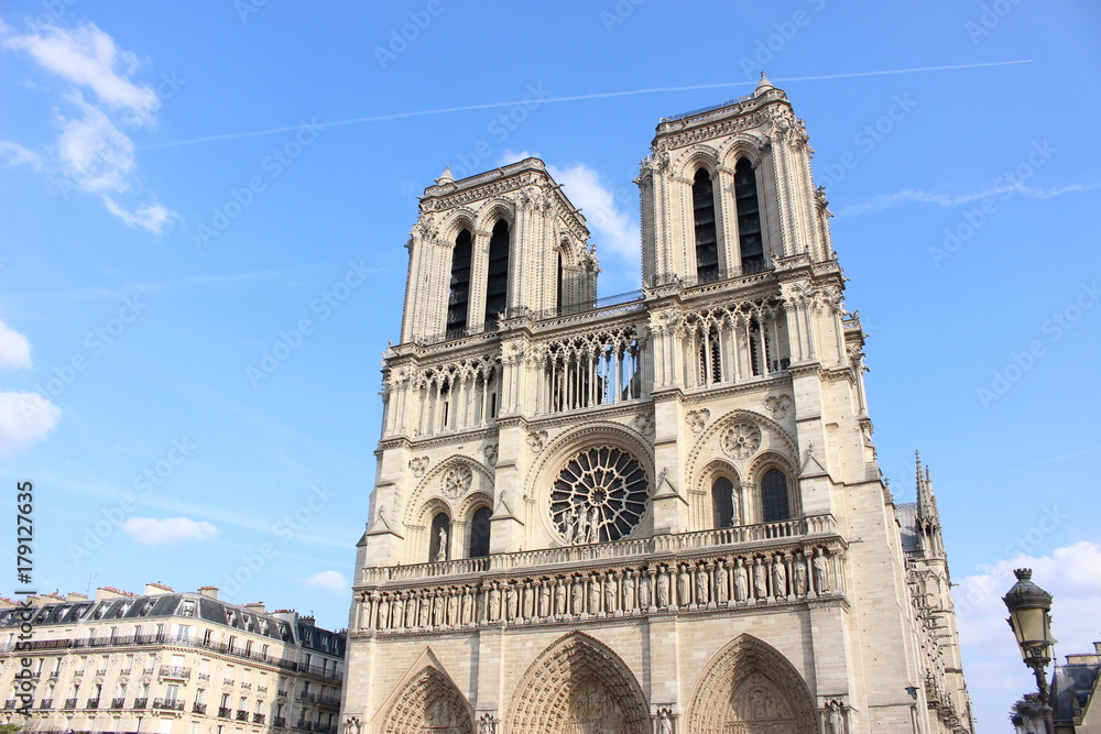 Notre dame de Paris Cathedral 