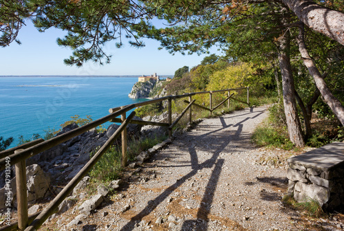 Rilke Trail and the Castle of Duino, Italy photo