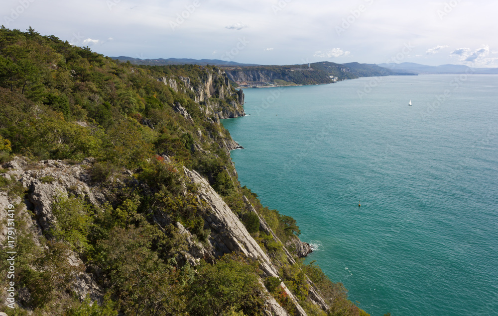 Northern Adriatic Coastline near Trieste