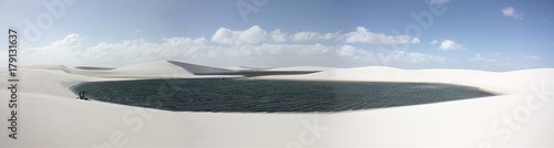Lagon, Parc national des Lençois (dunes) du Maranhao photo