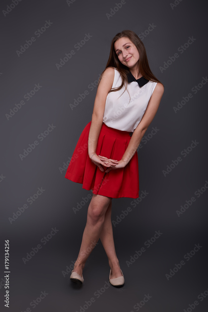 Cute girl background isolated Cute girl background isolated