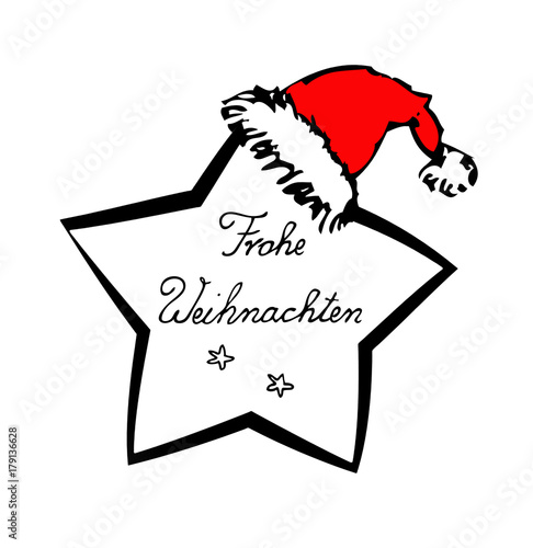 Stern Frohe Weihnachten