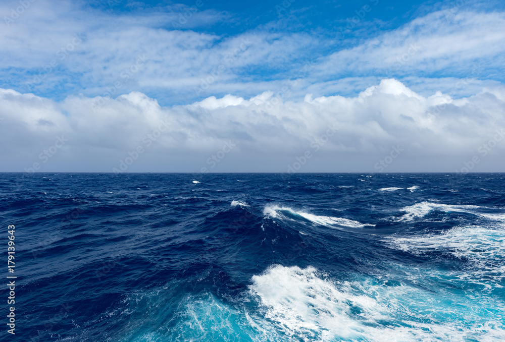 Cloudscape in the middle of Pacific