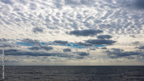 Cloudscape in the middle of Pacific
