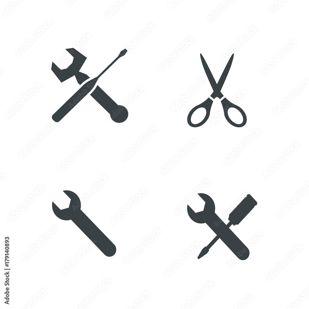 tool icon set