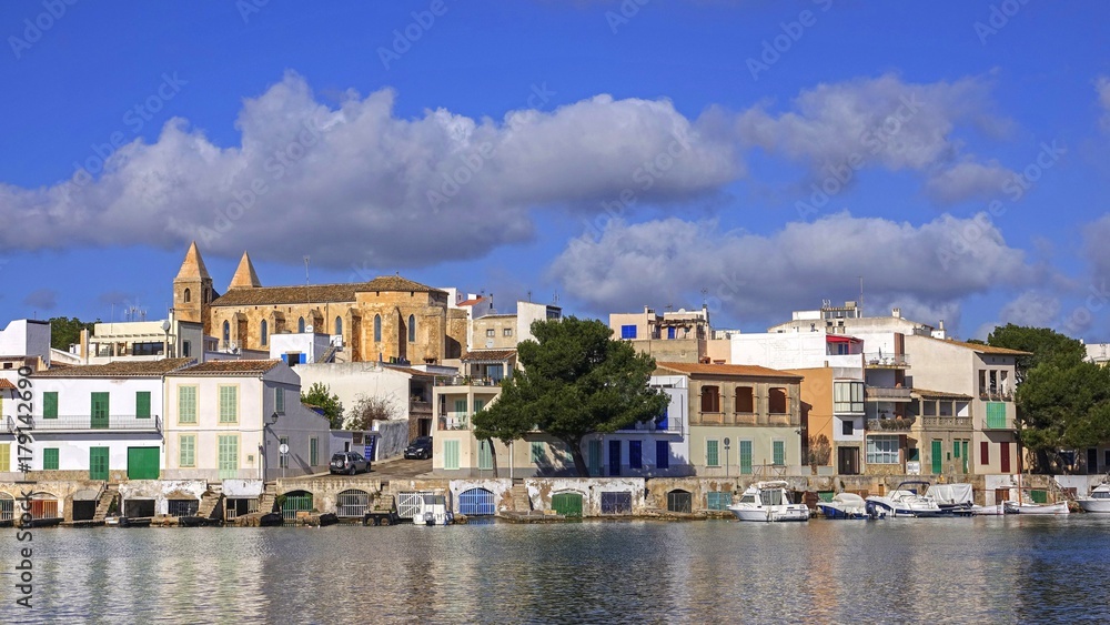 Porto Colom, Majorca, Balearic Islands, Spain, Mediterranean Porto Colom, Majorca, Balearic Islands, Spain, Mediterranean