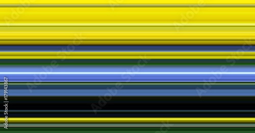 Blue yellow blue lines, abstract pattern, background