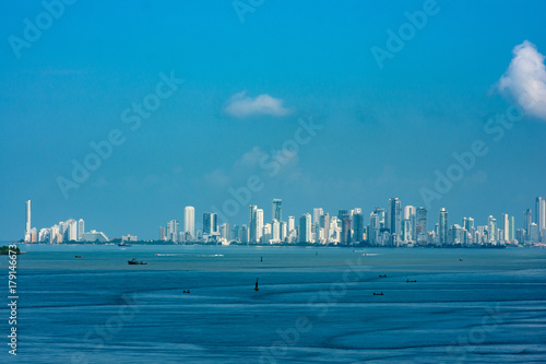 Cartagena, Colombia - view from sea
