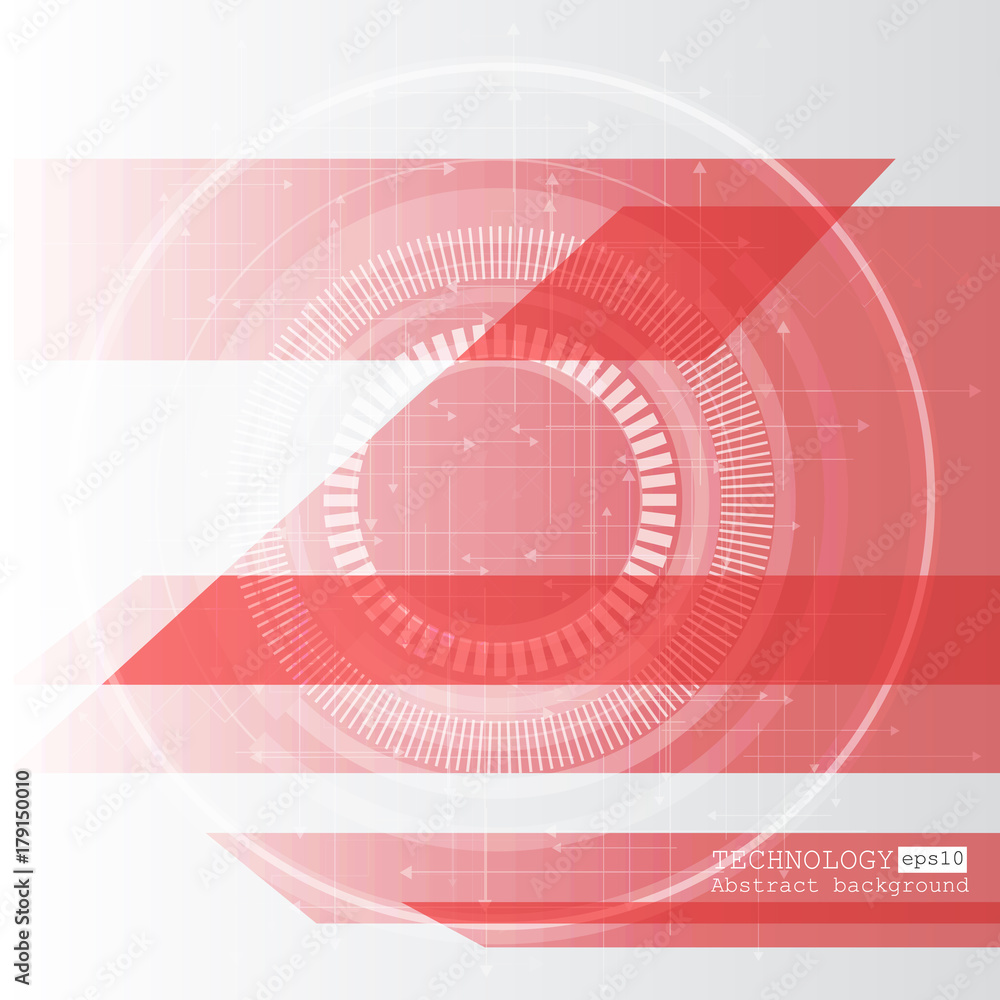 Obraz premium Abstract technological background with various technological elements. Structure pattern technology backdrop. Vector