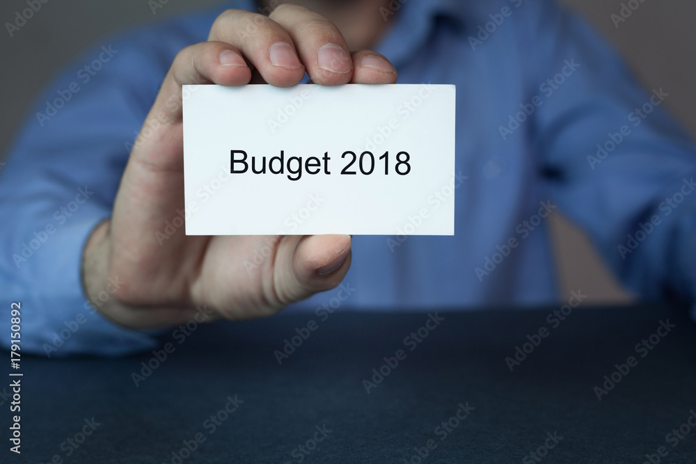 Budget for 2018 Budget for 2018