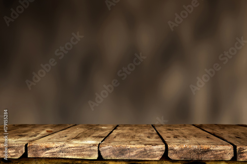 Wooden table background