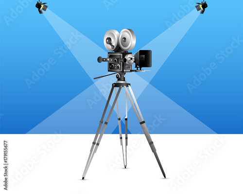 telecamera, video, cinema, cinepresa