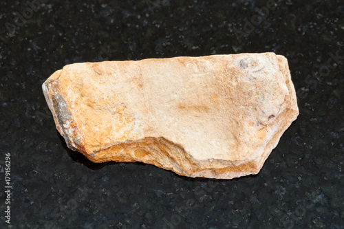 Tableau sur toile rough Shale stone on dark background