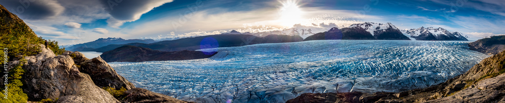 Glacier Gray in Torres del Paine Glacier Gray in Torres del Paine
