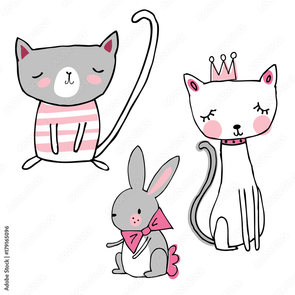 cute animal pattern cute animal pattern