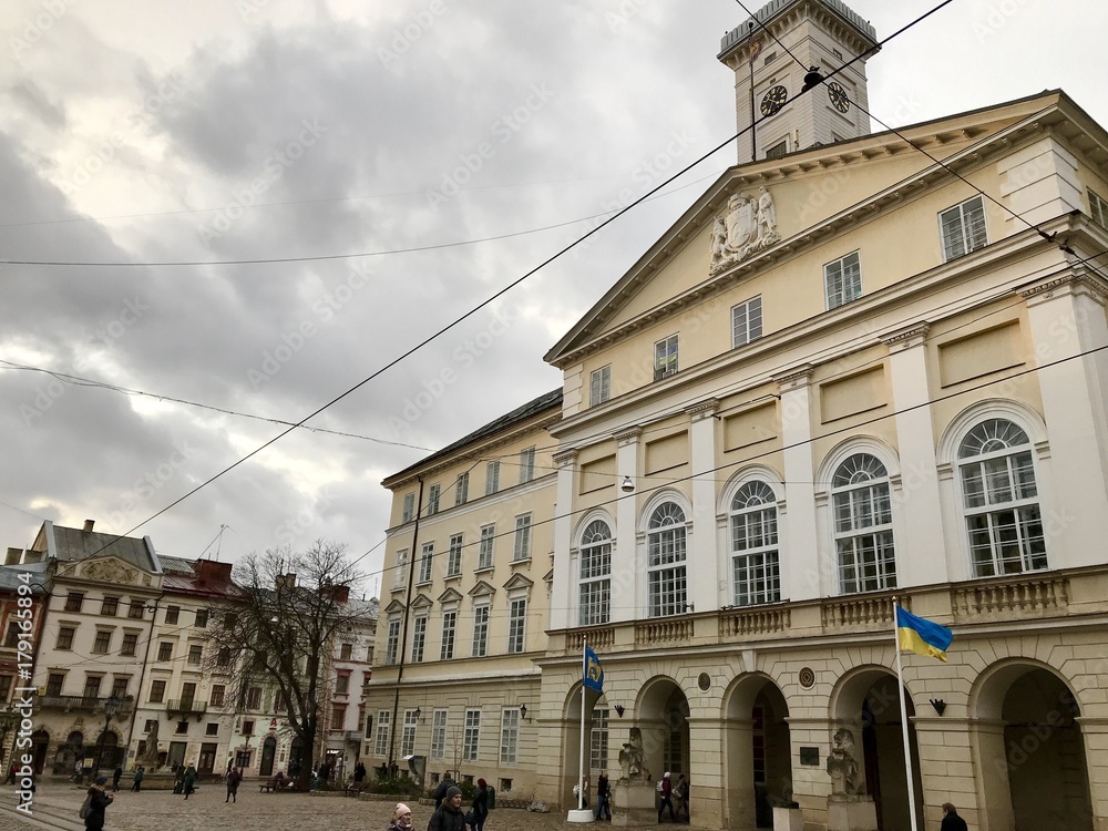 Rathaus in Lemberg (Ukraine)