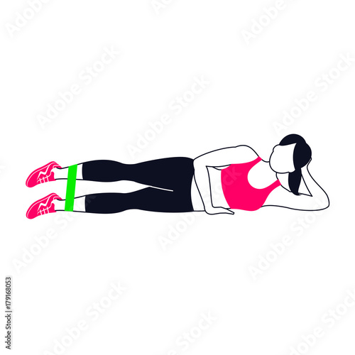 Workout with mini band